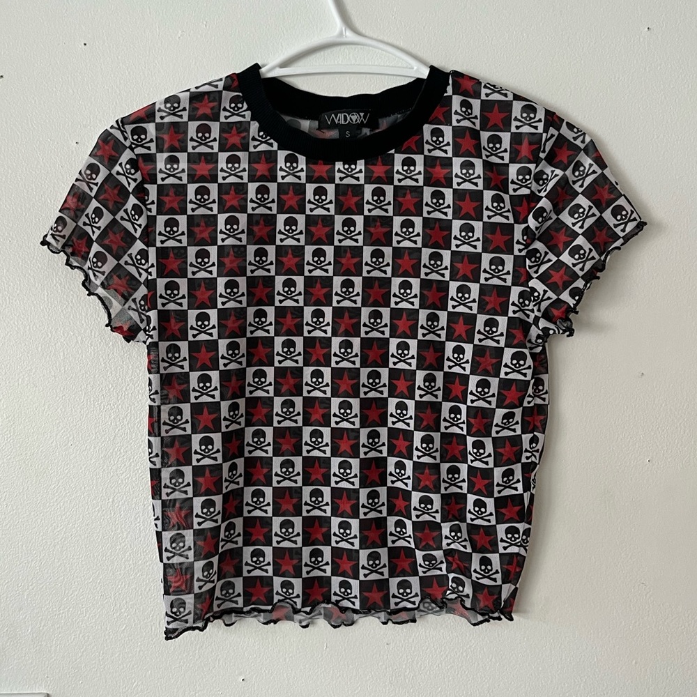 WIDOW by Lip Service Sheer Tee